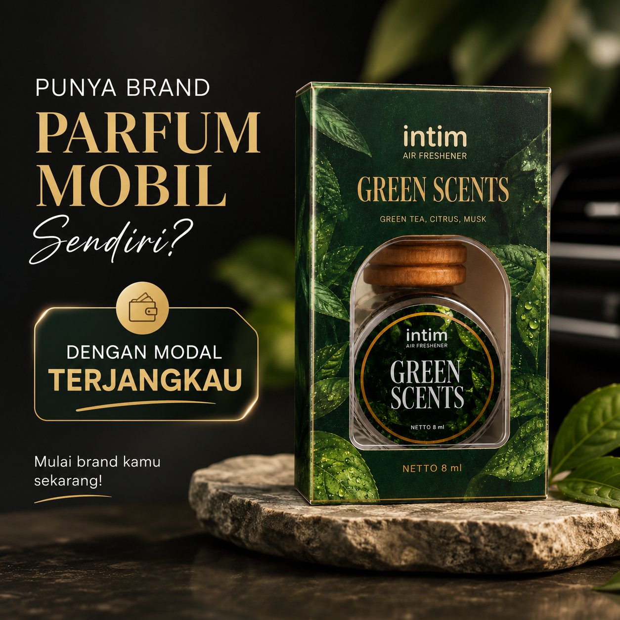 Punya Brand Parfum Mobil Sendiri dengan Modal Terjangkau